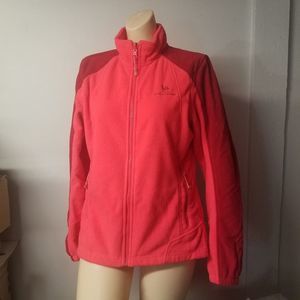 CAMEL CROWN 3in1 Fleece Jacket Multicolor pink Medium M Long Sleeve womens zip